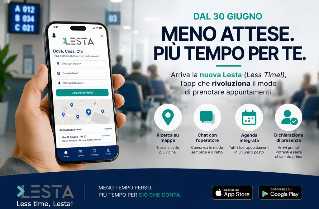 Nuova App Lesta