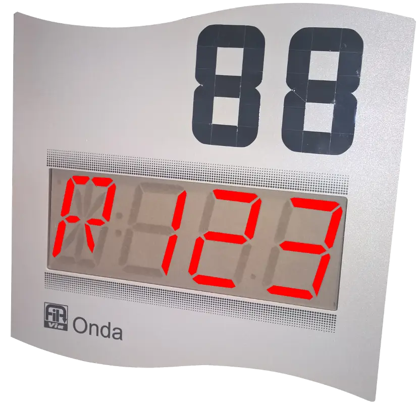 Display fuoriporta LED elimina code FilaVia